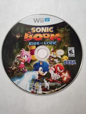 Sonic Boom: Rise of Lyric (Nintendo Wii U, 2014) DISC ONLY